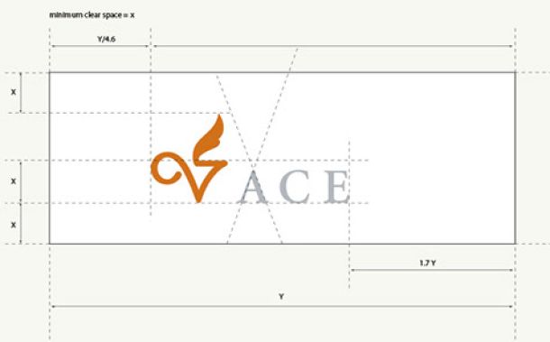 Agence Cyrillic Express Logo Design